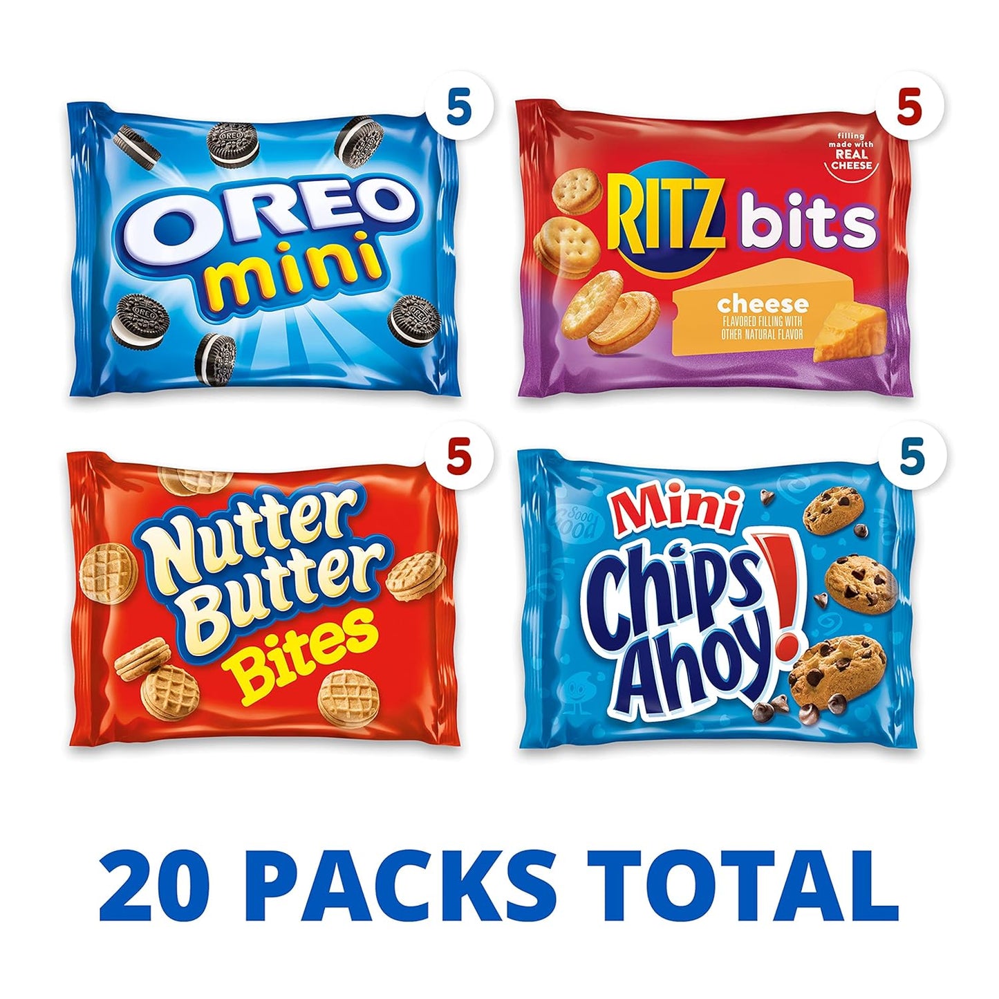 includes chips ahoy! mini chocolate chip cookies