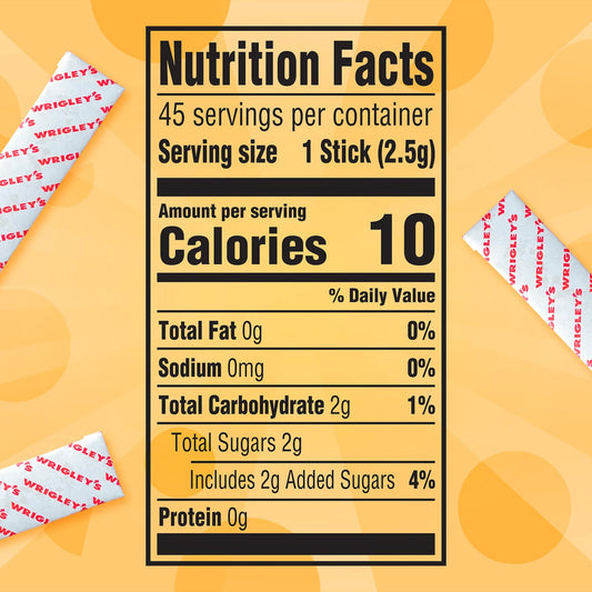 individually wrapped paper sticks for hygiene and portion control