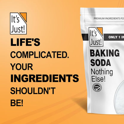 It's Just - Baking Soda for Nightly Wind-Down: Bath Bomb Ingredient and Skin Soother
