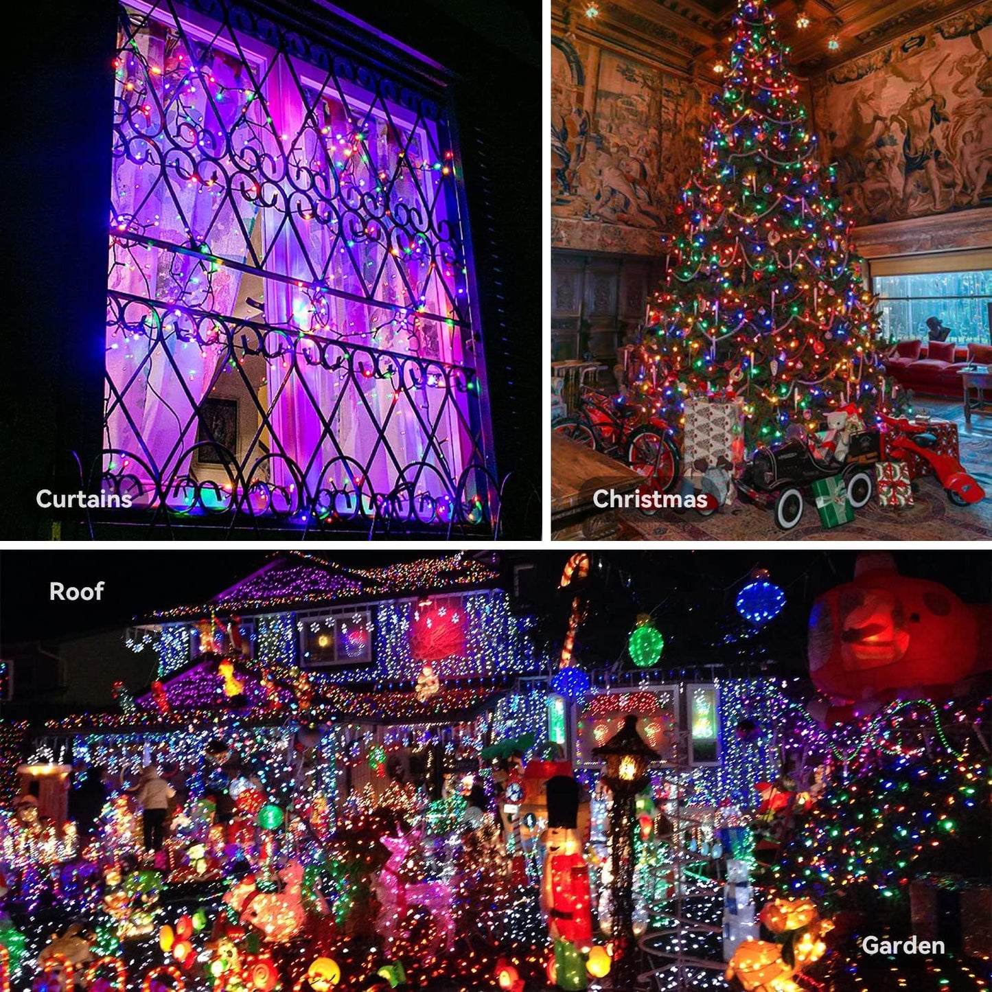 ITICdecor 100 LED Fairy Lights – Child-Safe Playroom Lighting with Remote, Dimmable, and 6-Hour Shutoff