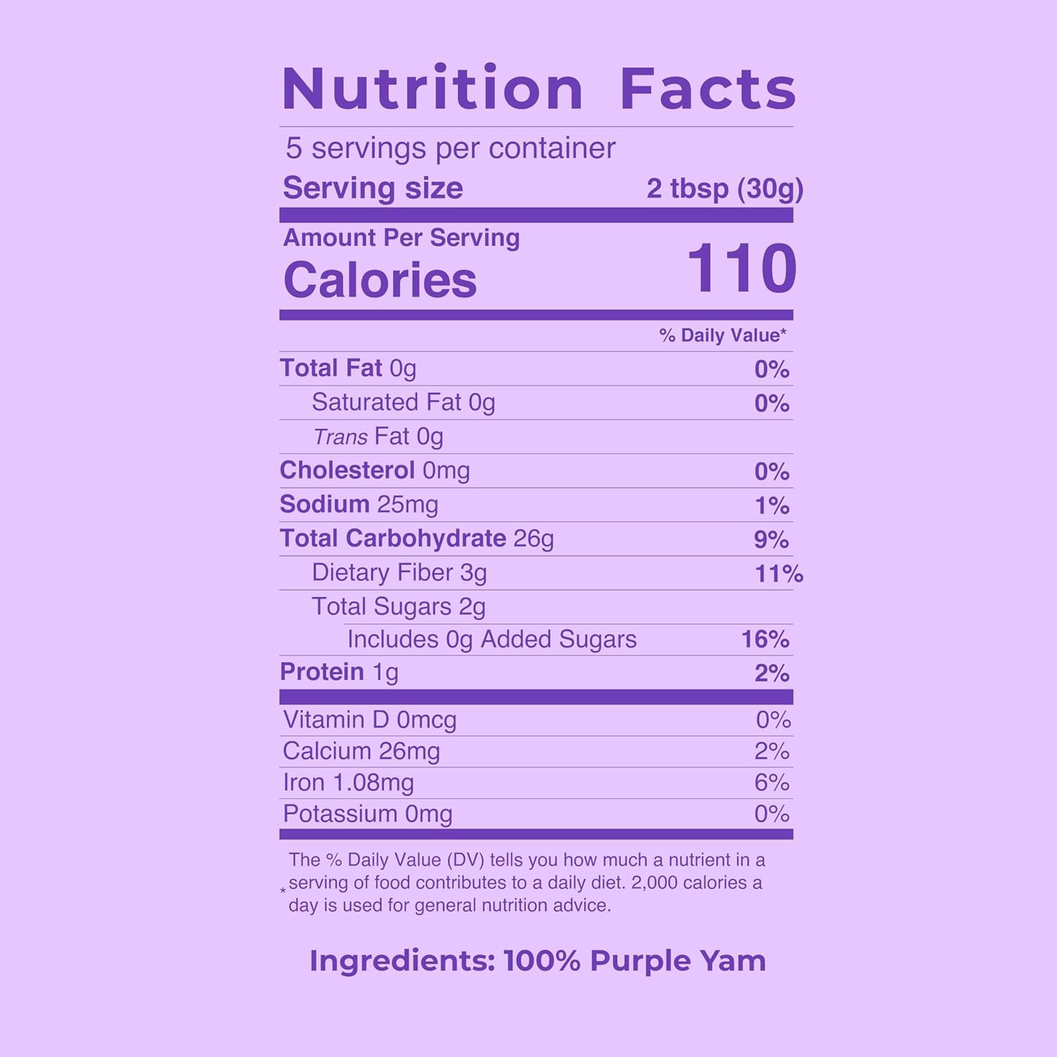 Jans Ube Powder for Baking, 5 oz | Parent-Approved Ube Flavor for Birthday Cakes