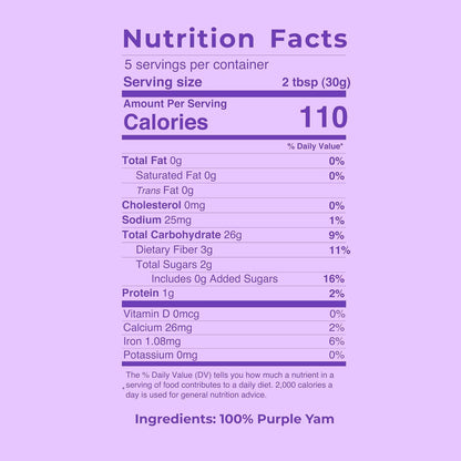 Jans Ube Powder for Baking, 5 oz | Parent-Approved Ube Flavor for Birthday Cakes