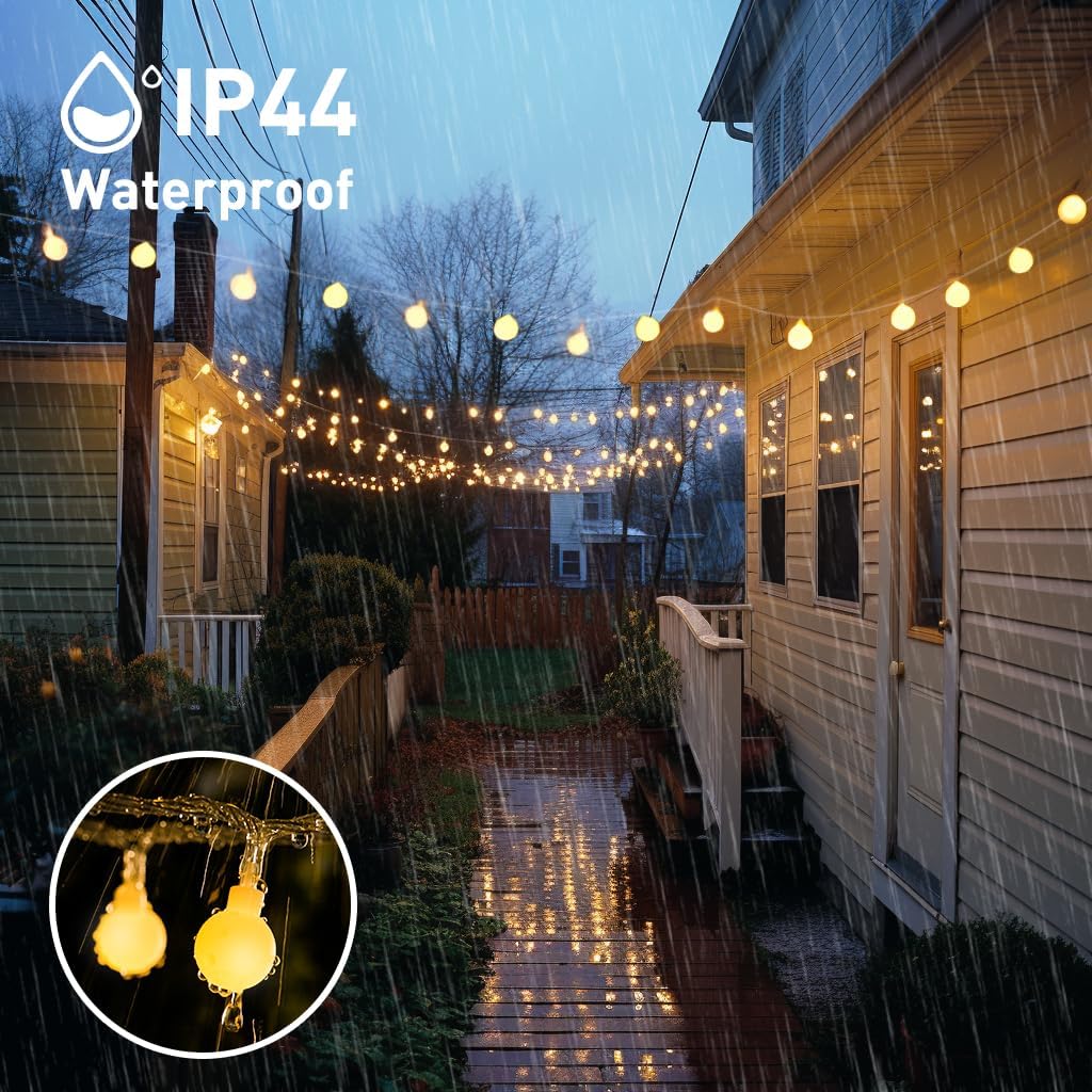 JMEXSUSS Cool-to-Touch Globe LED Lights – Shatterproof Frosted Bulbs with Auto Timer for Pet-Friendly, Child-Safe Home Lighting