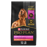 Purina Pro Plan Sensitive Stomach Dog Food – Giftable Nutrition Upgrade for Friend's Dog with Allergies or Itchy Skin, 16 lb Bag