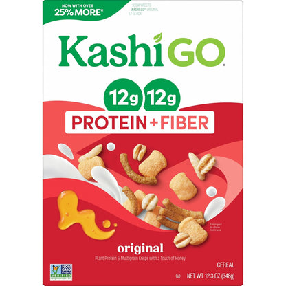 Kashi GO Protein Cereal – 12g Protein Travel Bowl for Active Lifestyles On the Go