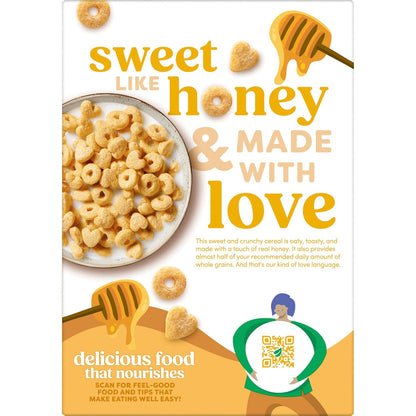 Kashi Organic Cereal – Playful Shapes and Wholesome Honey Flavor for Picky Eaters, 13.6oz Box