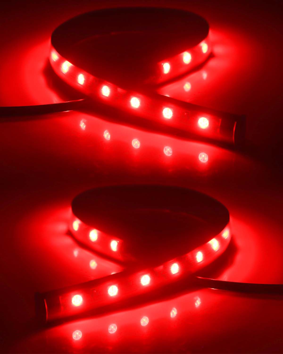Keiurot 12V Underbody LED Light Strip – Off-Road Truck Jeep Boat Dock Outdoor Use, UV-Resistant 4-Pack