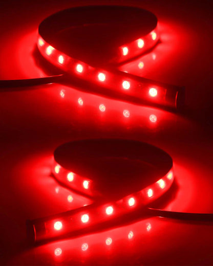 Keiurot 12V Underbody LED Light Strip – Off-Road Truck Jeep Boat Dock Outdoor Use, UV-Resistant 4-Pack