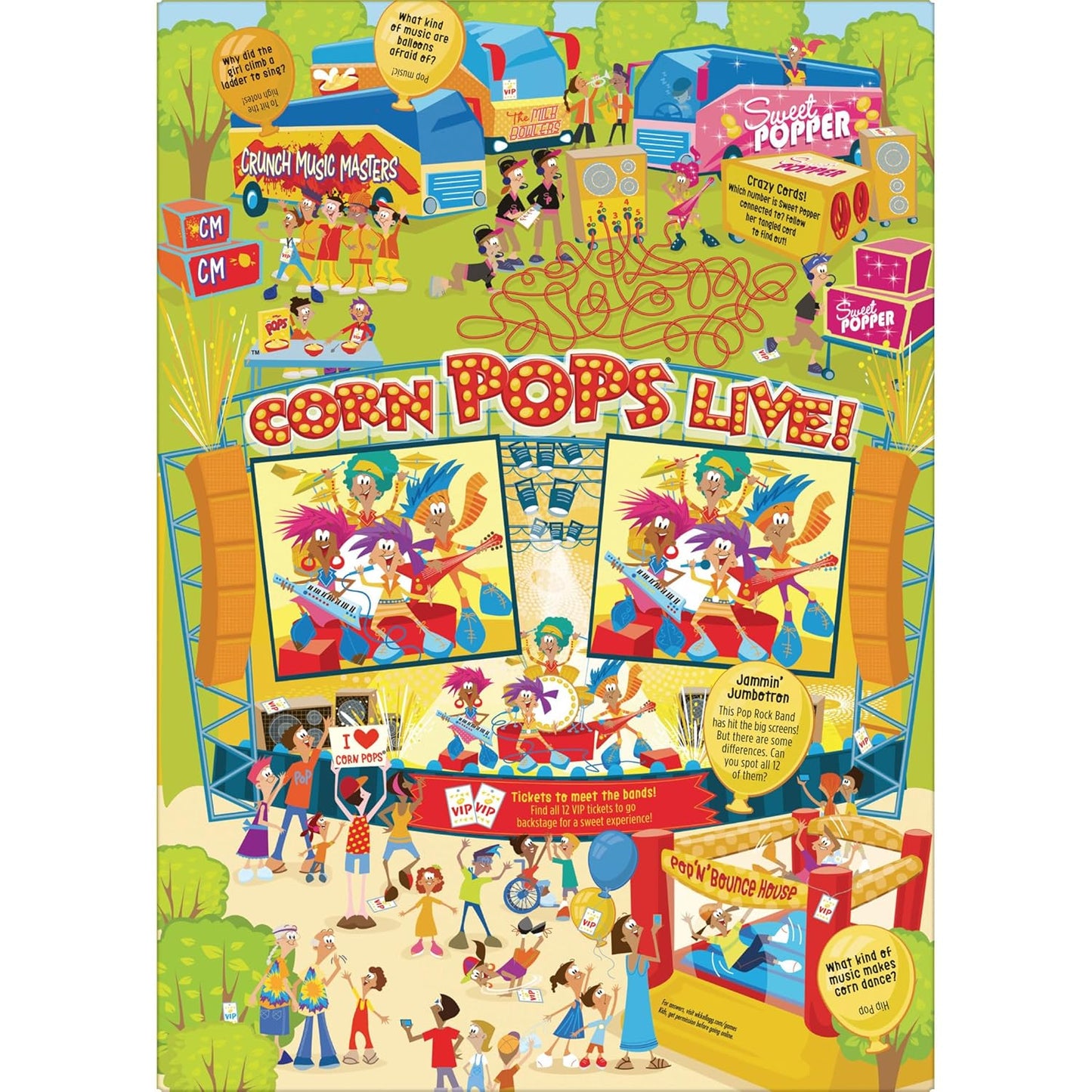 Kellogg's Corn Pops Cereal – Thoughtful Care-Package Snack for College Students, 22.6 oz