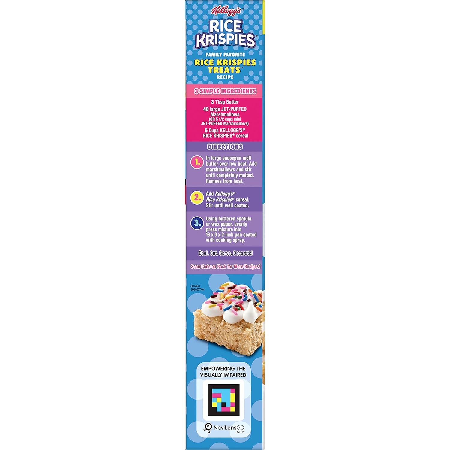 Kellogg's Rice Krispies Cereal – Saturday Morning Cartoons Breakfast for the Playroom, 24oz Box