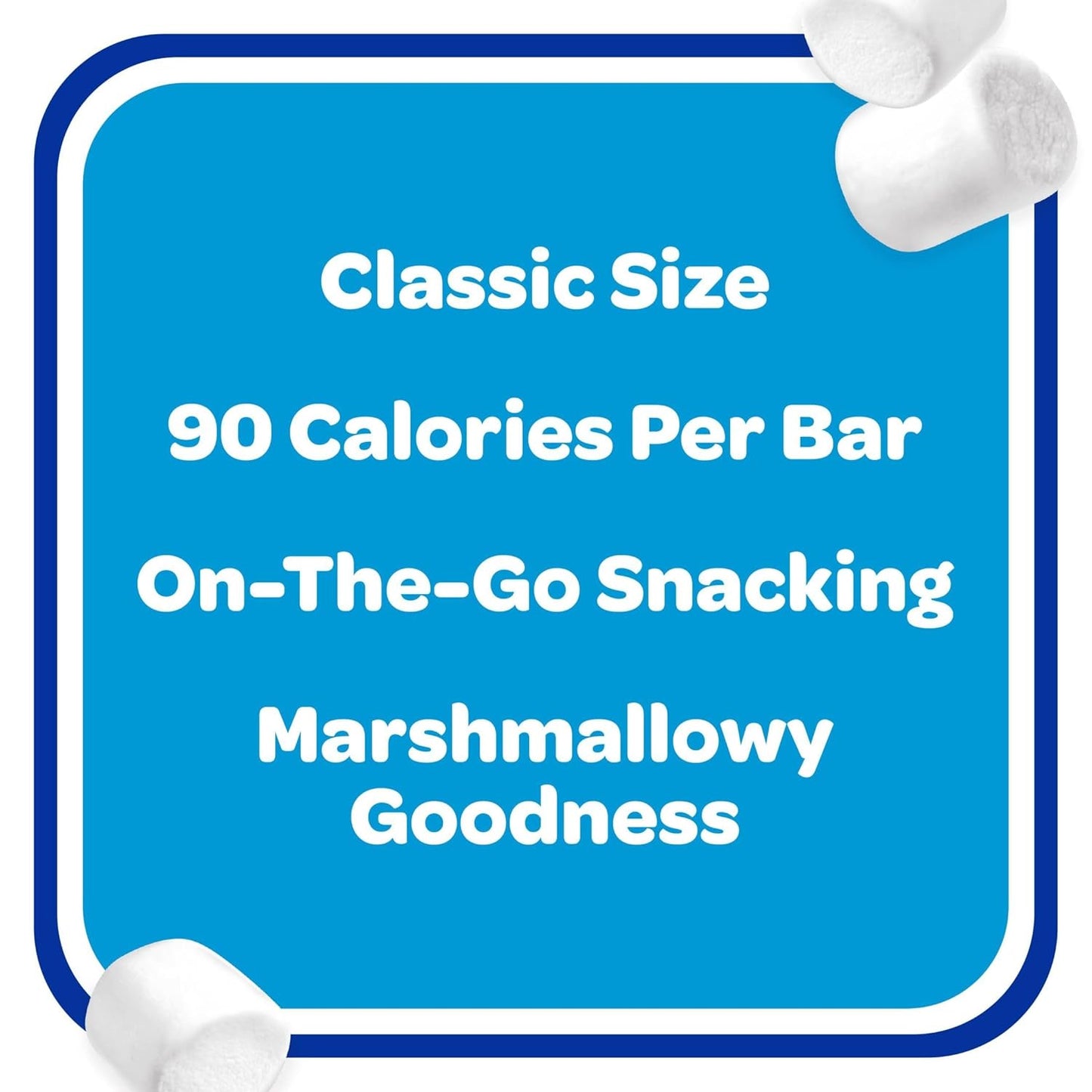 Kellogg's Rice Krispies Treats Crispy Marshmallow Squares – Halloween Treat Bag Snack for Trick or Treaters, 16 Count Box