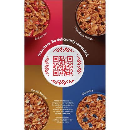 Kellogg's Special K Breakfast Cereal – Mindful Eating Companion for Lighter Home Breakfasts, No Artificial Colors or Flavors