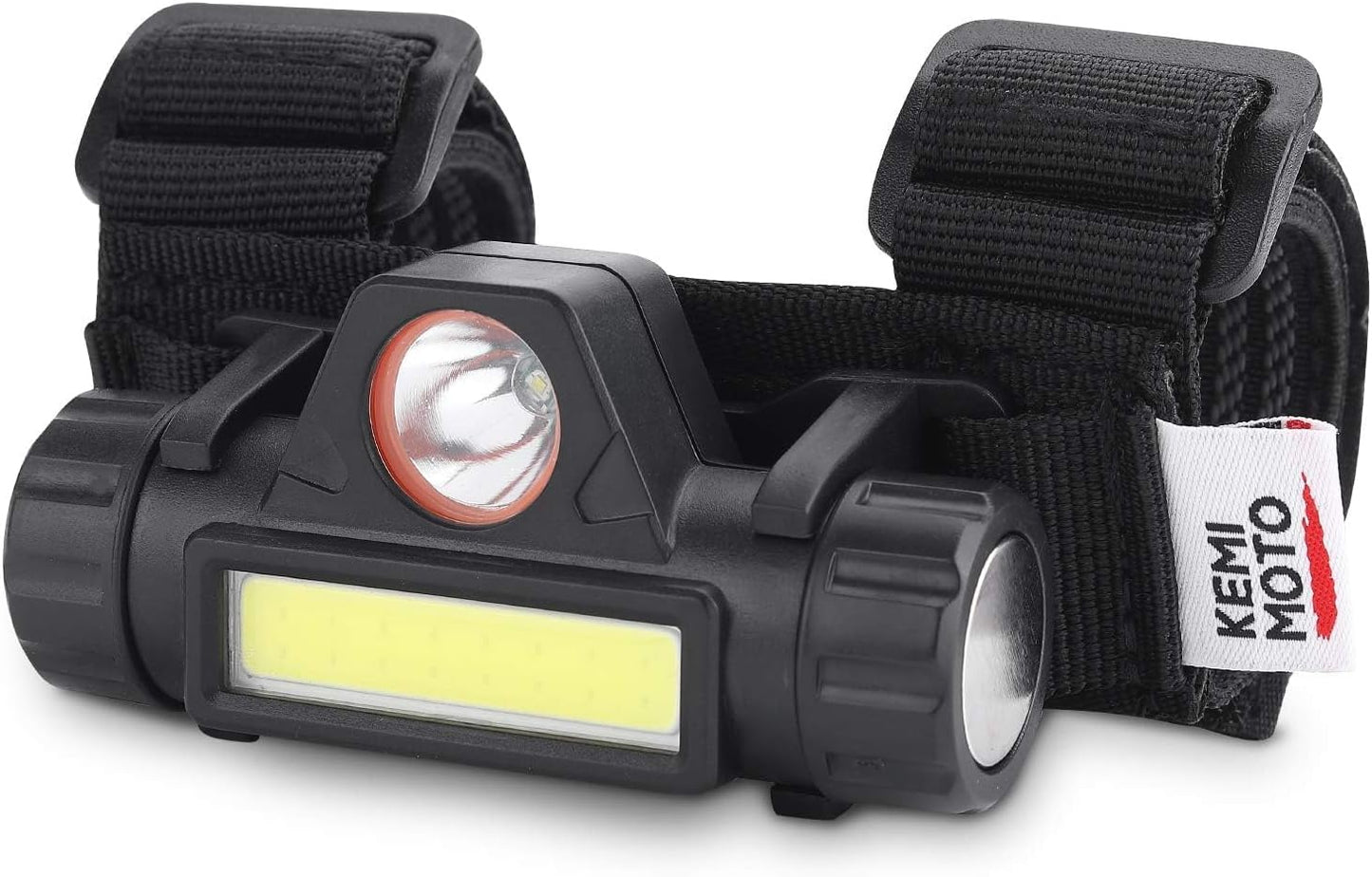 KEMIMOTO Rechargeable Roll Bar Dome Light for UTV ATV Golf Cart Boat Outdoor Deck and Campsite Illumination 1.5-2.0 in Fit