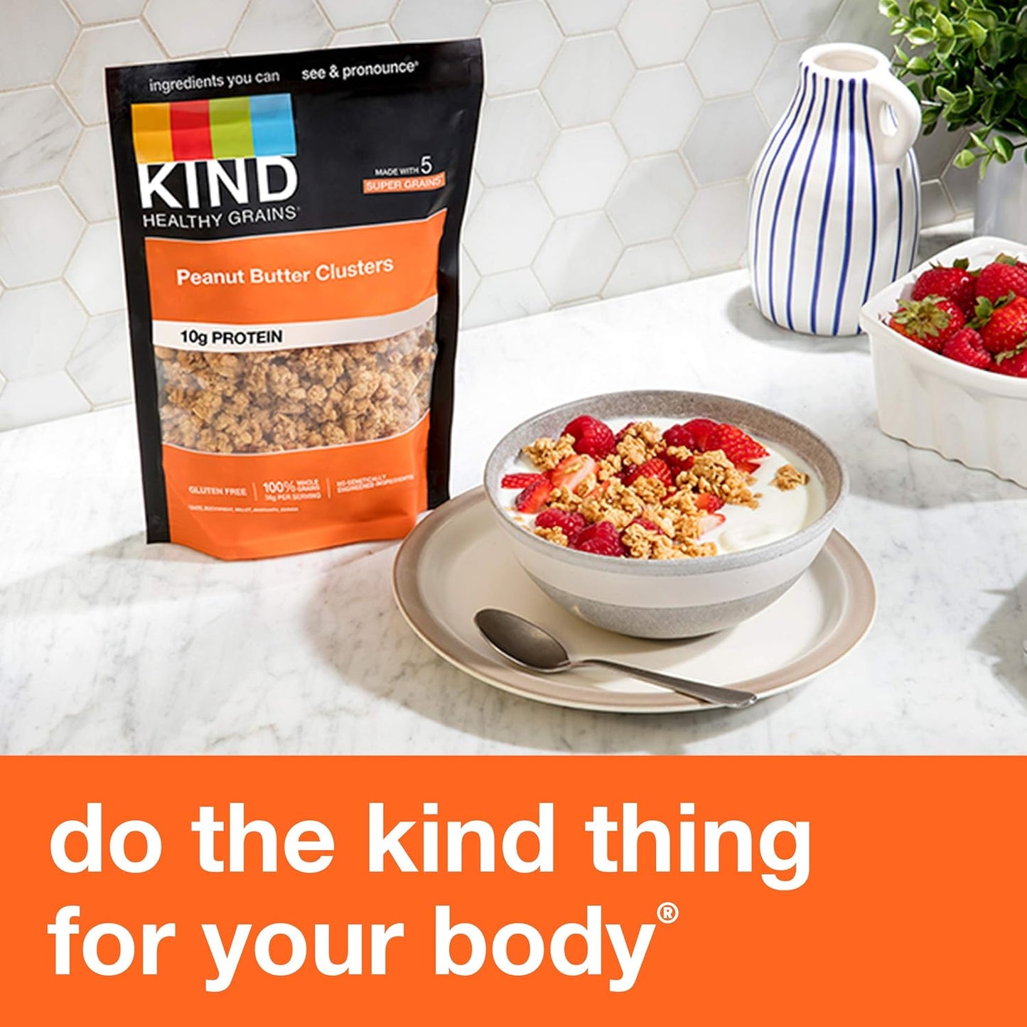 KIND Healthy Grains Peanut Butter Clusters – Hostess Gift for Housewarmings and Holidays
