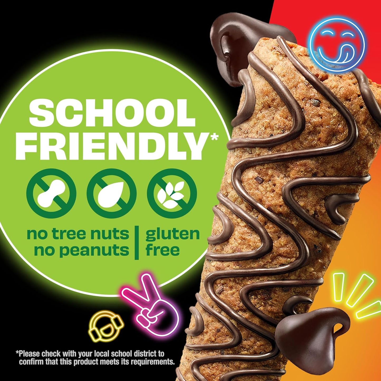 KIND Kids Snack Bar Variety Pack – Nut-Free Gift Idea for Teachers, Coaches, and Hostess Favors
