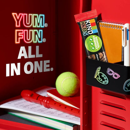 KIND Kids Snack Bar Variety Pack – Nut-Free Gift Idea for Teachers, Coaches, and Hostess Favors