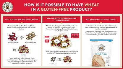 King Arthur Gluten Free Bread Flour – Holiday Gift for Caregivers of Celiac Family Members