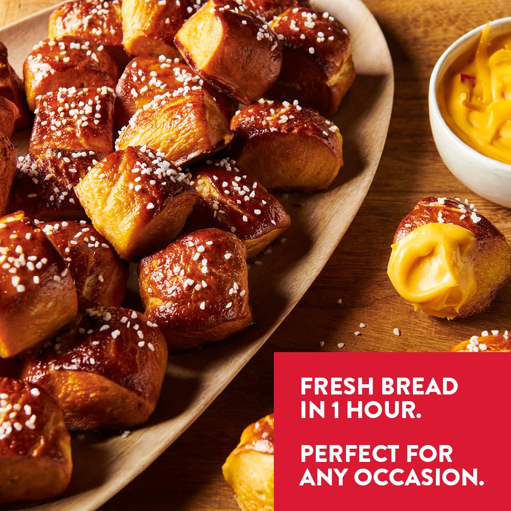 King Arthur Pretzel Bites Baking Kit – Beginner-Safe Family Cooking Project for Playdates