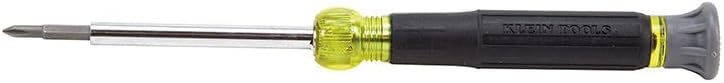 Klein Tools 32581 Electronics Screwdriver – Chrome-Plated Corrosion-Resistant Barrel for Humid Field and Workshop Environments