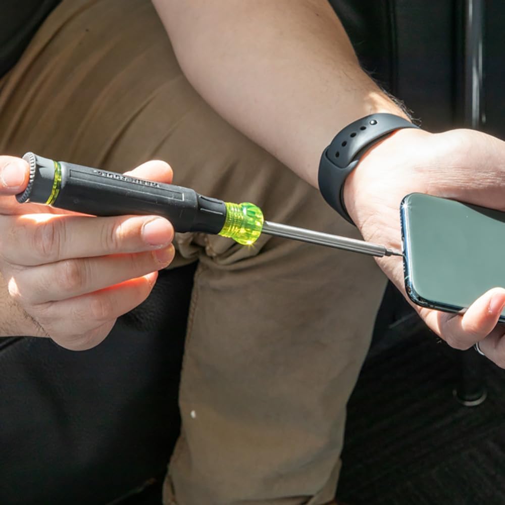Klein Tools Multi-Bit Repair Tool Birthday Gift for IT Professionals and Field Service Technicians