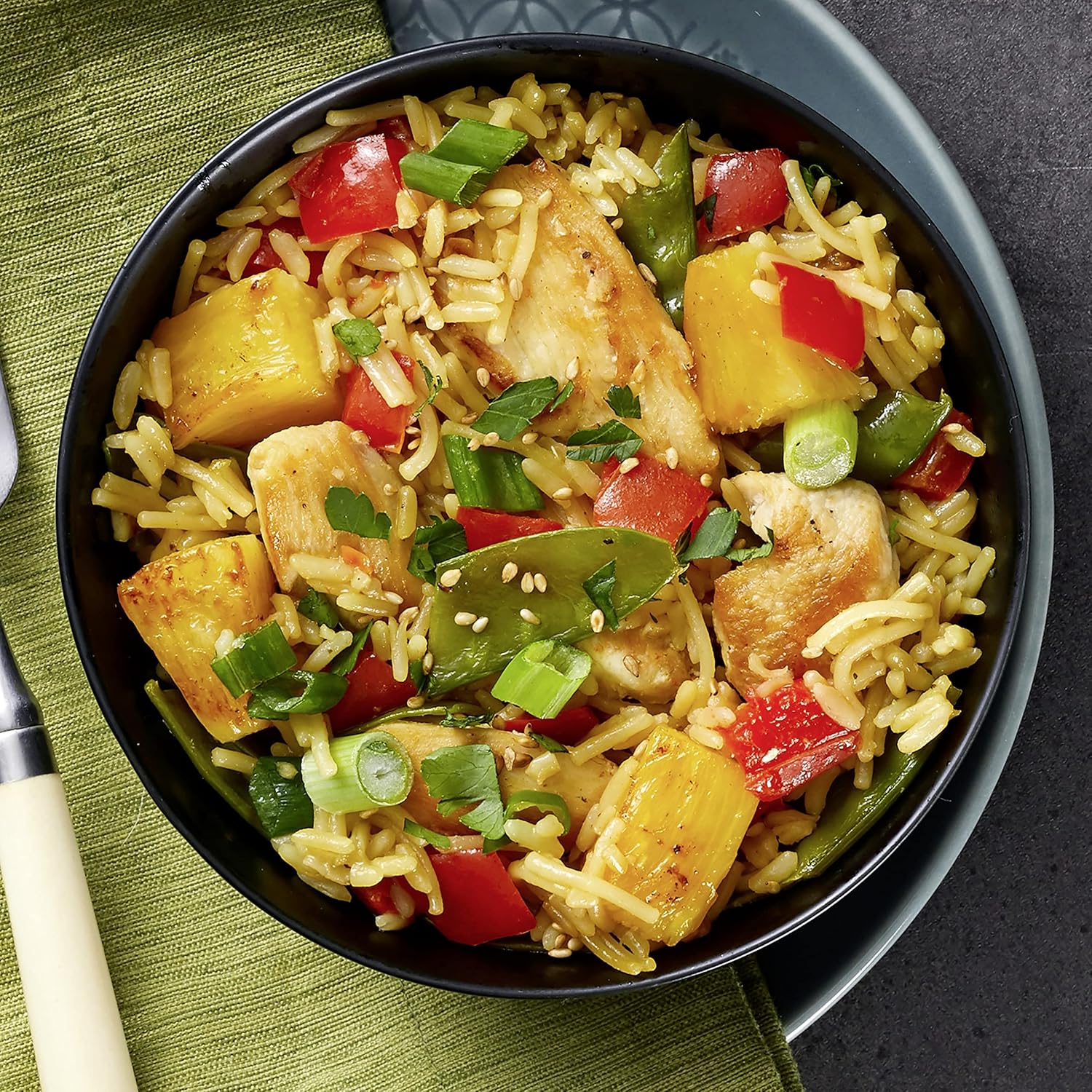Knorr Rice Sides Chicken Fried Rice – Easy Family Dinner Side for Busy Parents and School Night Schedules