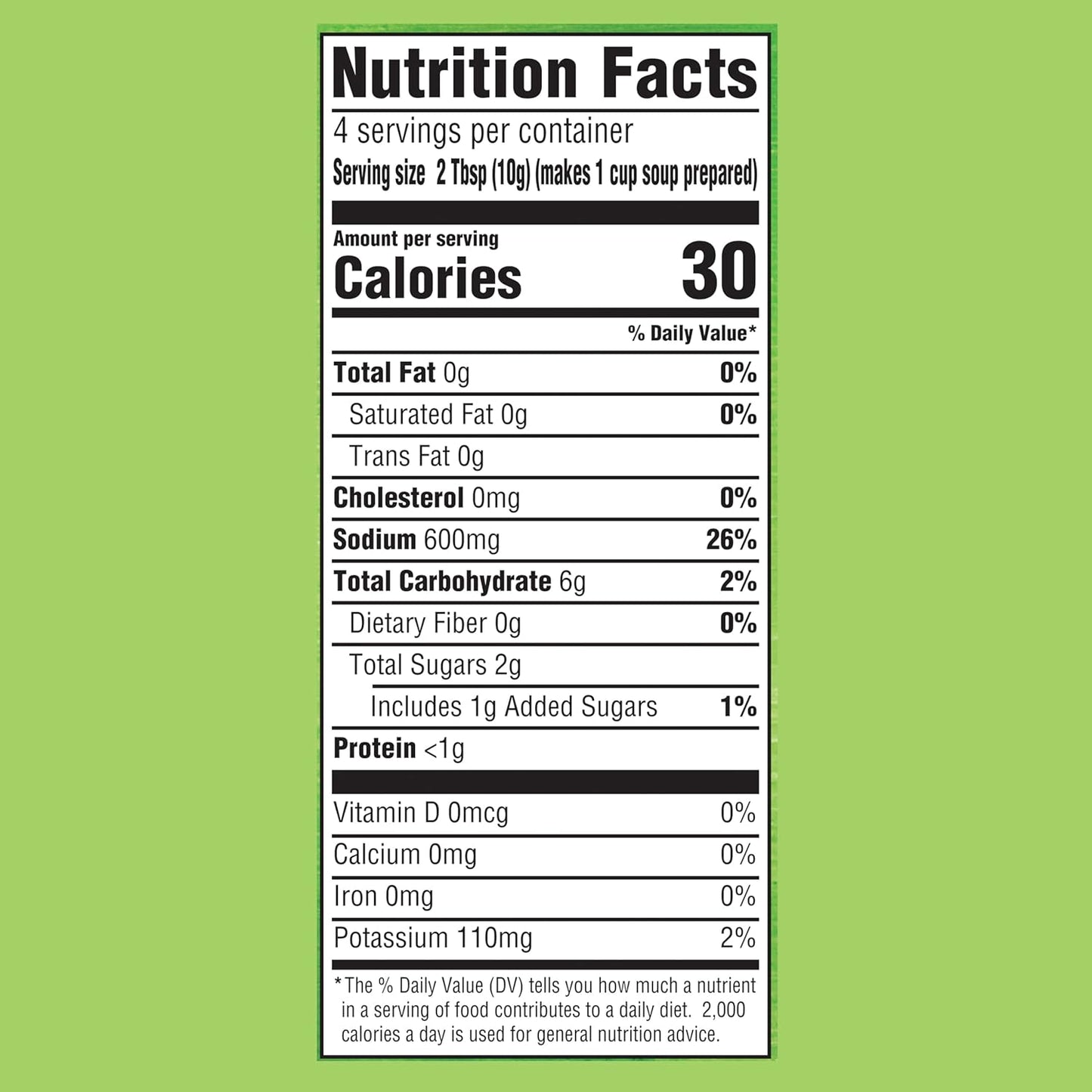 Knorr Vegetable Dry Soup Base for Health-Conscious Pantry Stocking and Lunch Packing 1.4 oz