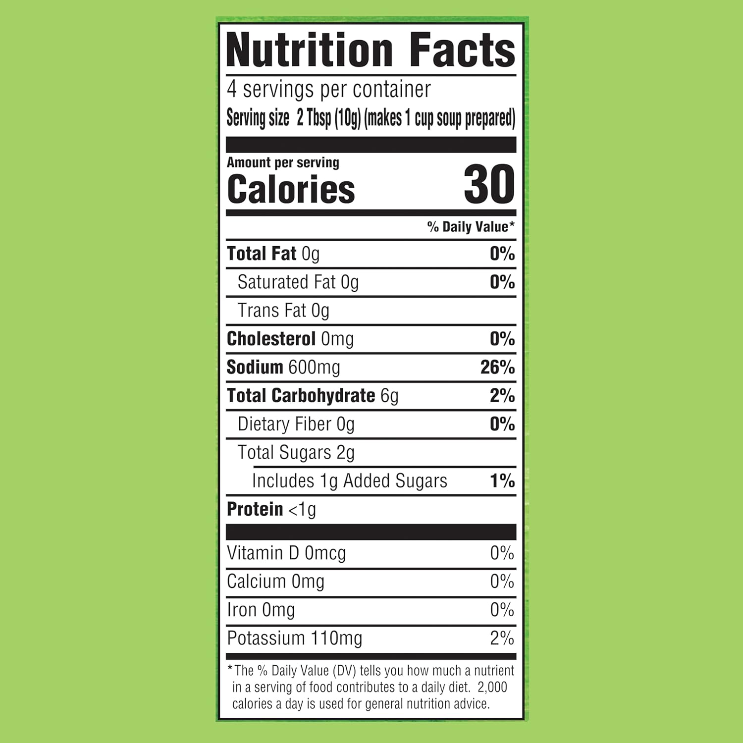 Knorr Vegetable Dry Soup Base for Health-Conscious Pantry Stocking and Lunch Packing 1.4 oz