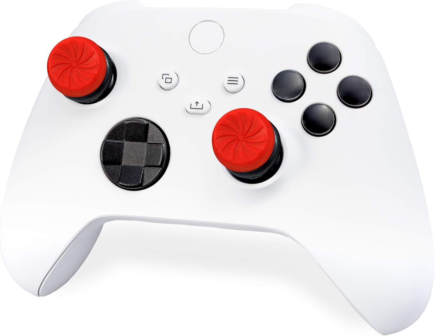 KontrolFreek FPS Freek Inferno High-Rise Concave Thumbsticks – Elite Controller Upgrade with Bold Red Aesthetic for Xbox Series X