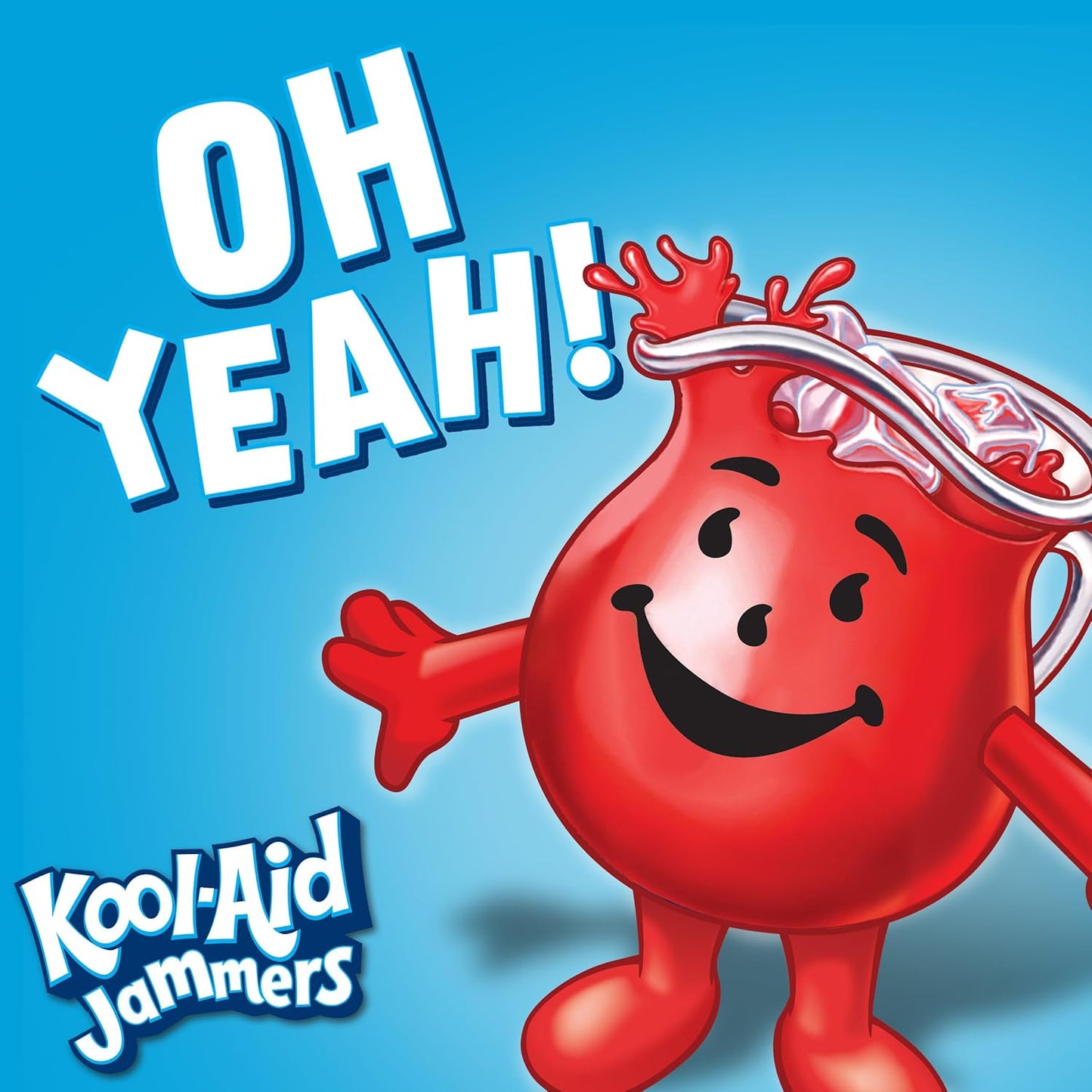 Kool-Aid Jammers Tropical Punch Pouches – Better-For-You Fridge Drink for Adults Cutting Back on Soda