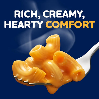 Kraft Deluxe Original Mac & Cheese – Affordable Stock-Up Dinner for Shared Apartment Kitchens, 3 Pack