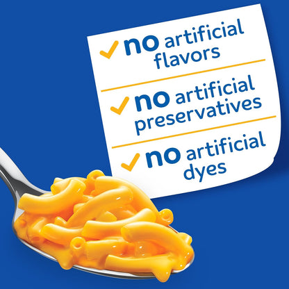 Kraft Original Mac & Cheese Simple Self-Care Dinner, Real Ingredients Only