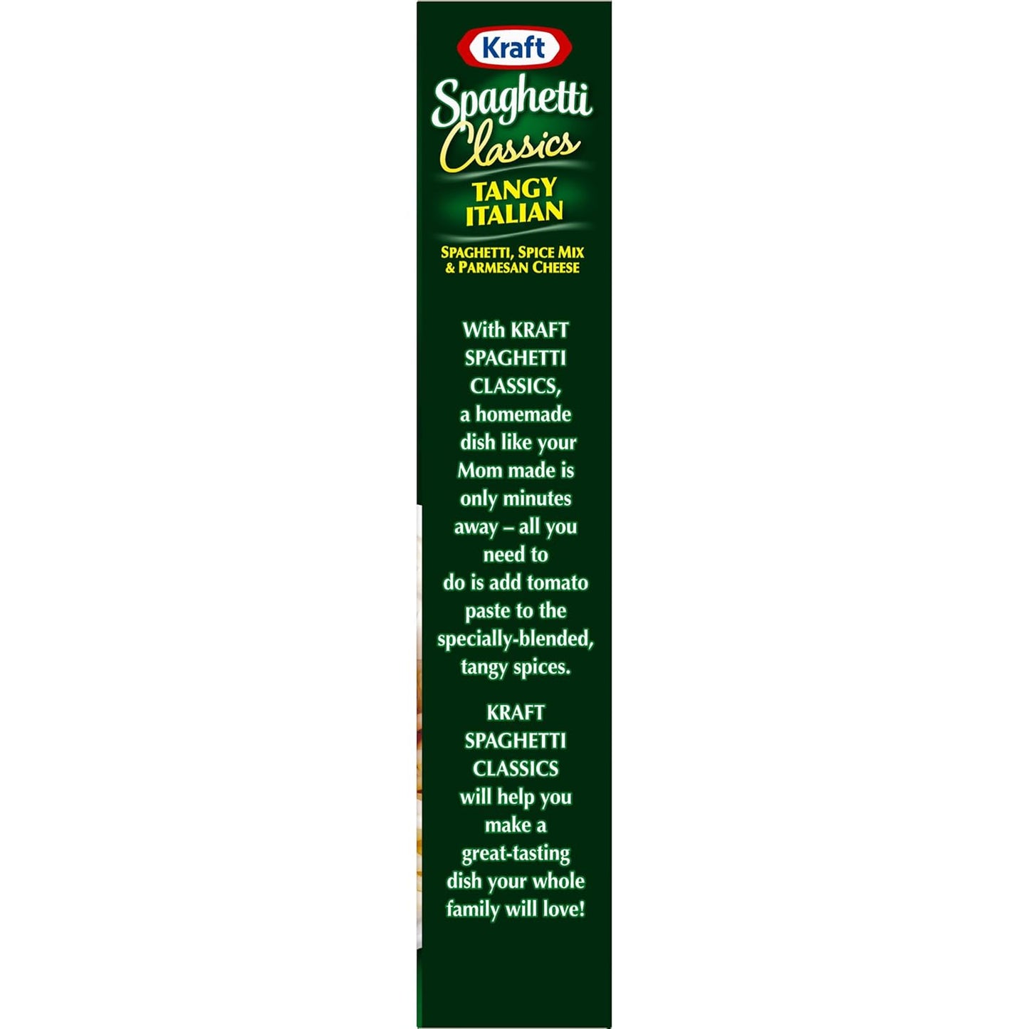Kraft Spaghetti Classics Kit — Efficient Weeknight Cooking for Working Parents, Ready in Under 30 Minutes, 8 oz