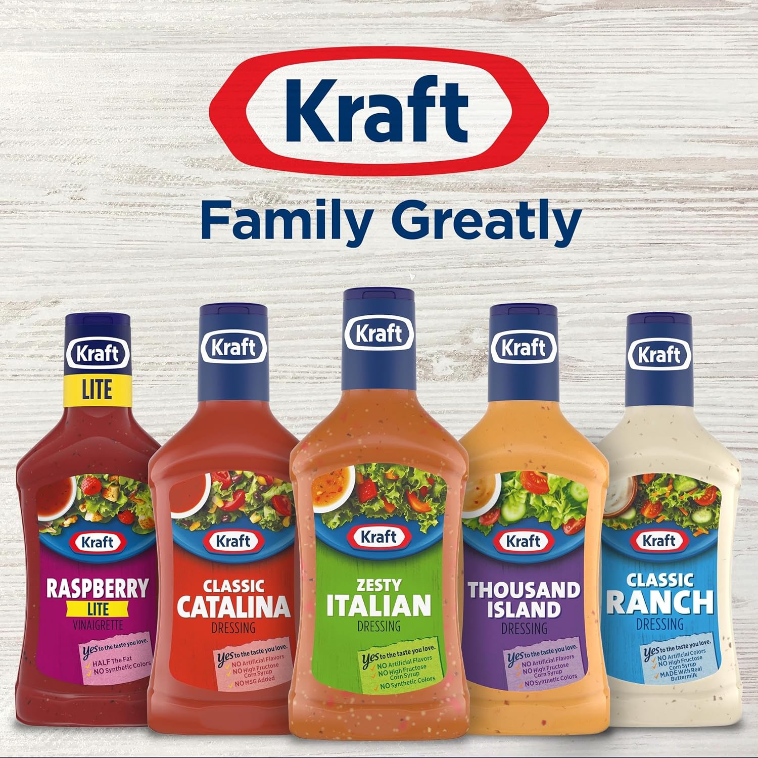 Kraft Zesty Italian Dressing – Backyard BBQ Dip for Celery Sticks and Sliced Tomatoes