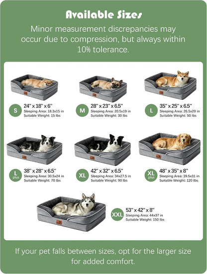Ksiia Faux-Fur Bolster Pet Bed – 6-Size Luxury Collection in 10 Designer Colors for Medium Breeds
