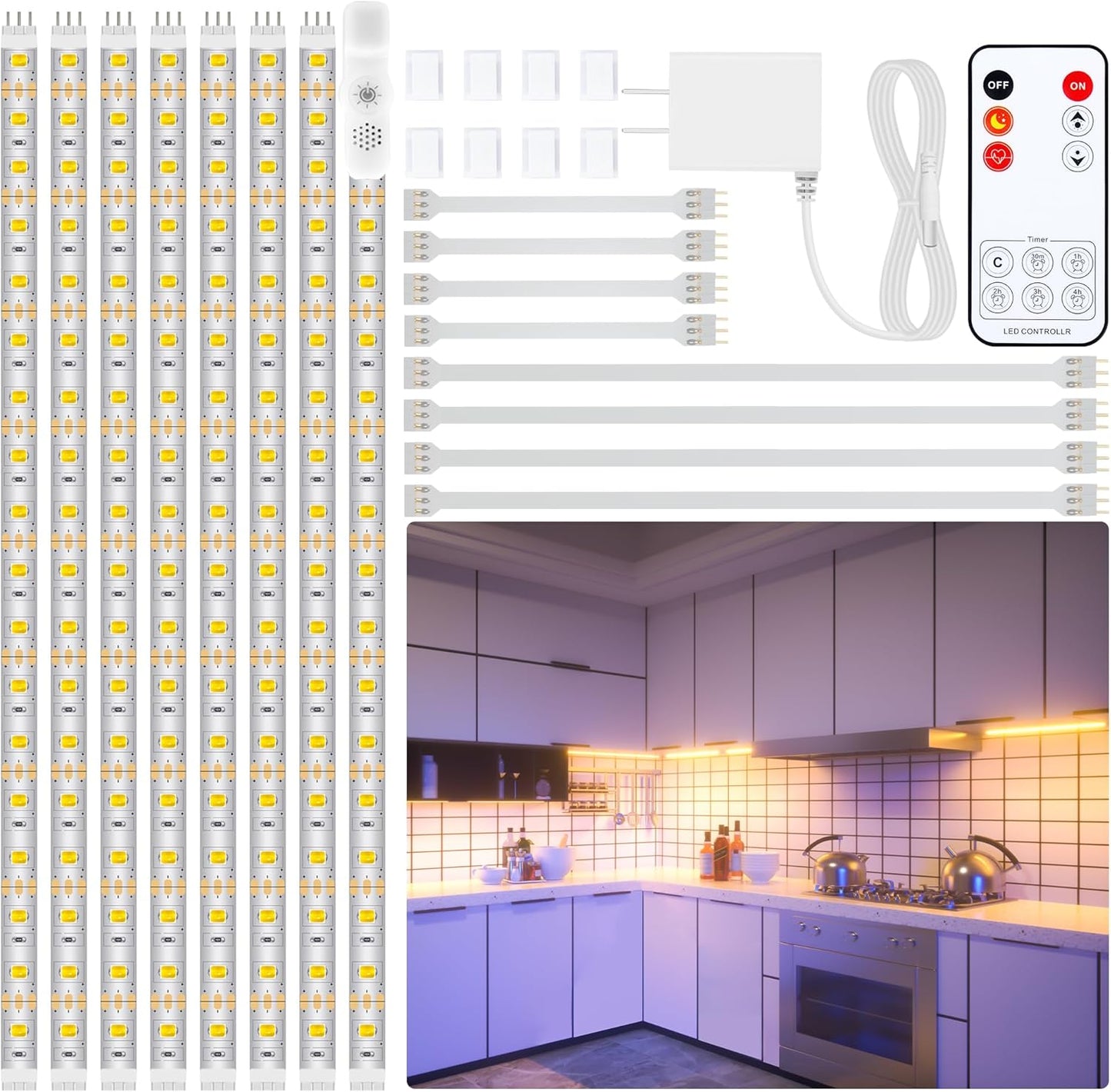 LAFULIT Flexible LED Strip Lights – Cozy Birthday Gift for Her, Warm 2700K Glow for Bedrooms, Bookshelves, and Reading Nooks