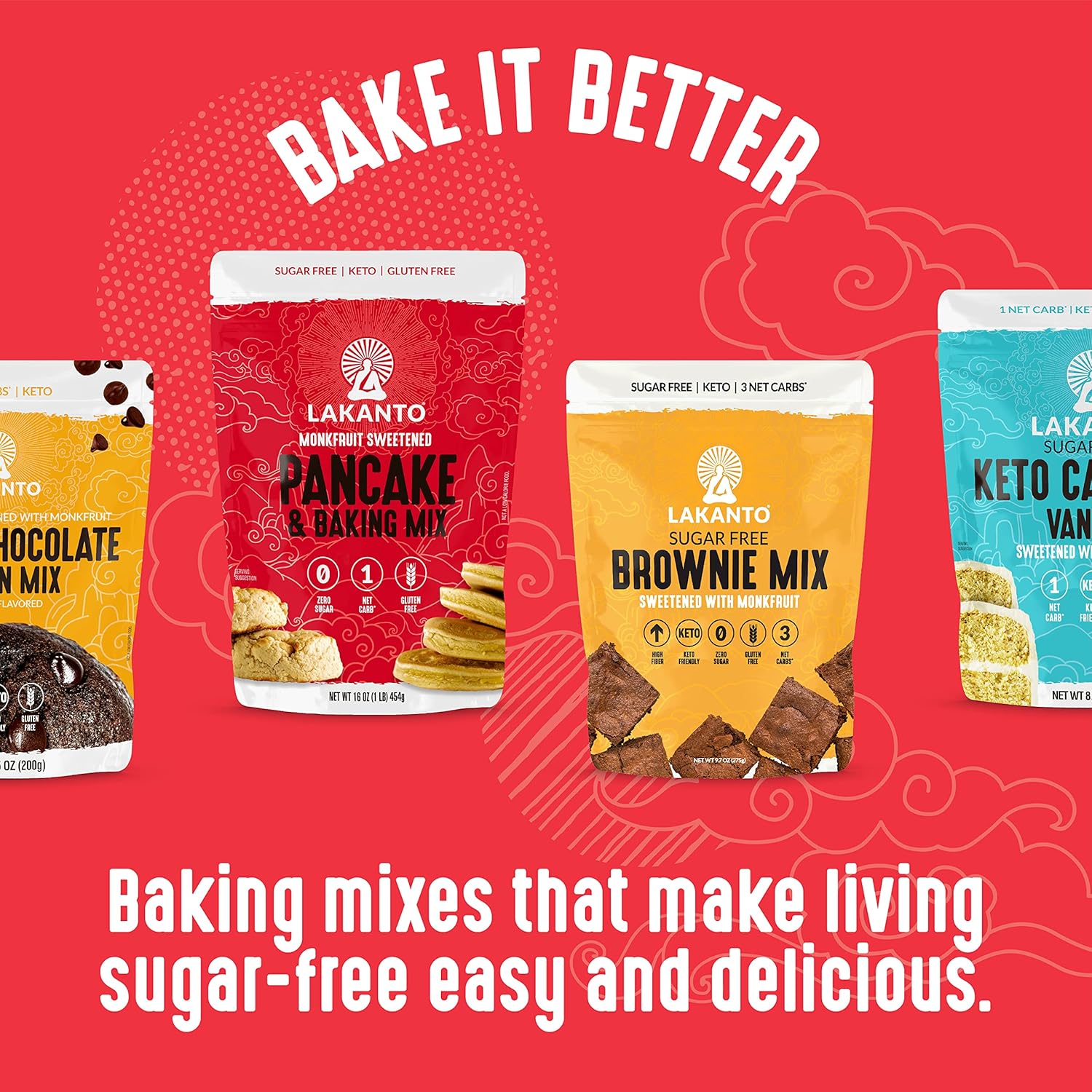 Lakanto Monk Fruit Cookie Mix – Allergy Aware Baking for Kids with Gluten and Dairy Needs