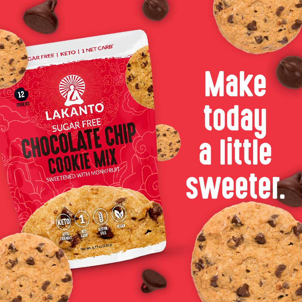 Lakanto Monk Fruit Cookie Mix – Allergy Aware Baking for Kids with Gluten and Dairy Needs