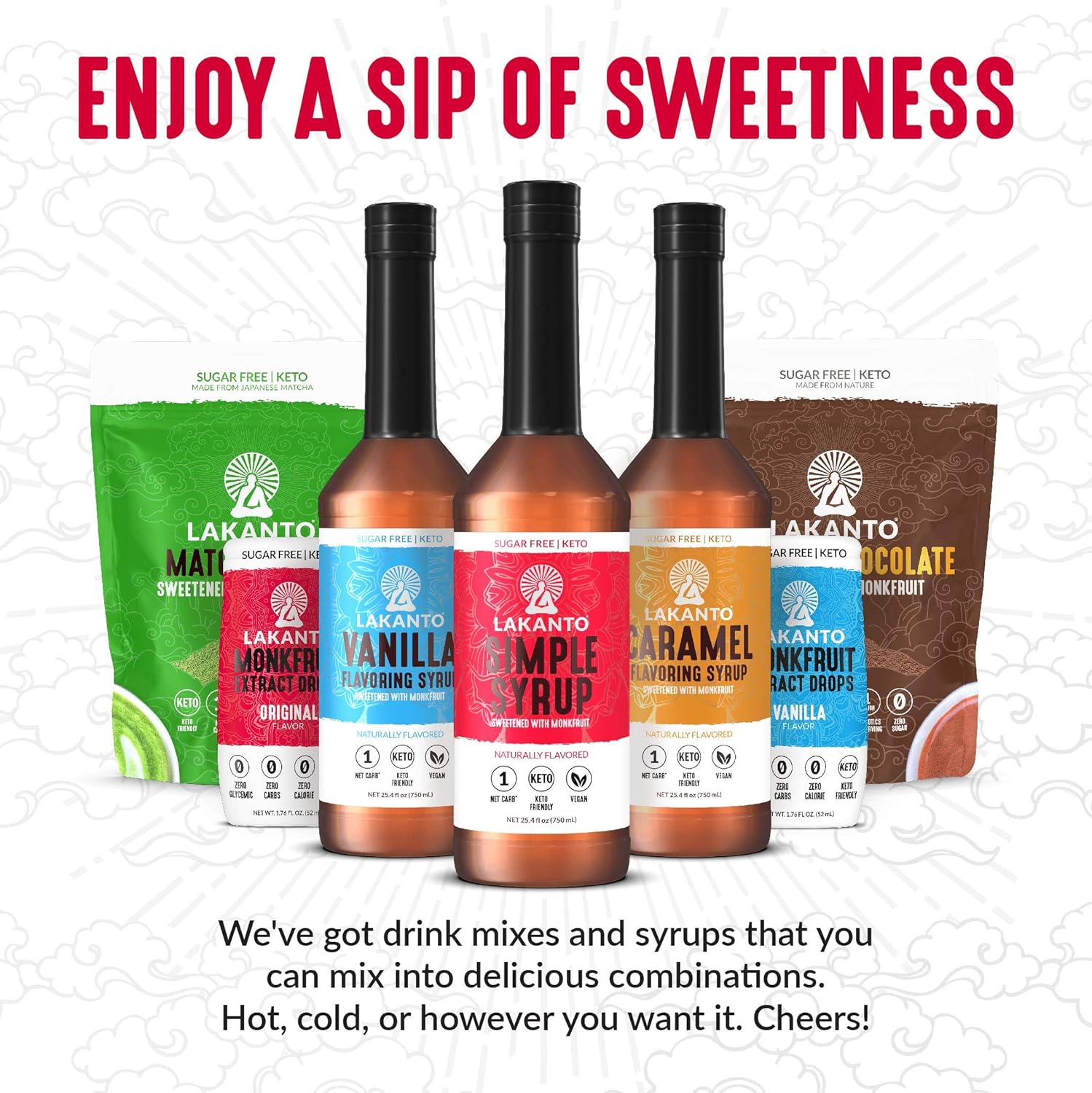 Lakanto Monk Fruit Extract – TSA Approved Dropper for Road Trip Beverages and Hotel Room Tea