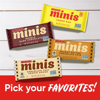 Larabar Minis Doctor Recommended Snack – Thoughtful Wellness Gift for Mom on Her Birthday, 30 Bars