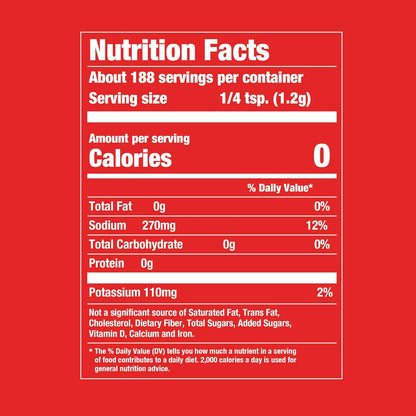 Lawry's 25% Less Sodium Seasoned Salt – Pre-Blended Shake for Efficient Batch Cooking