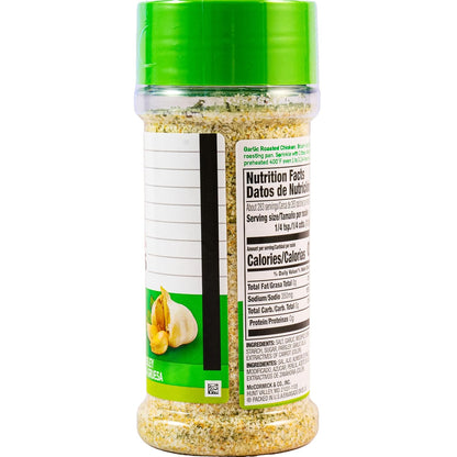 Lawry's Garlic Salt – Stocking Stuffer and Holiday Gift for Grillers, 11 oz Shaker