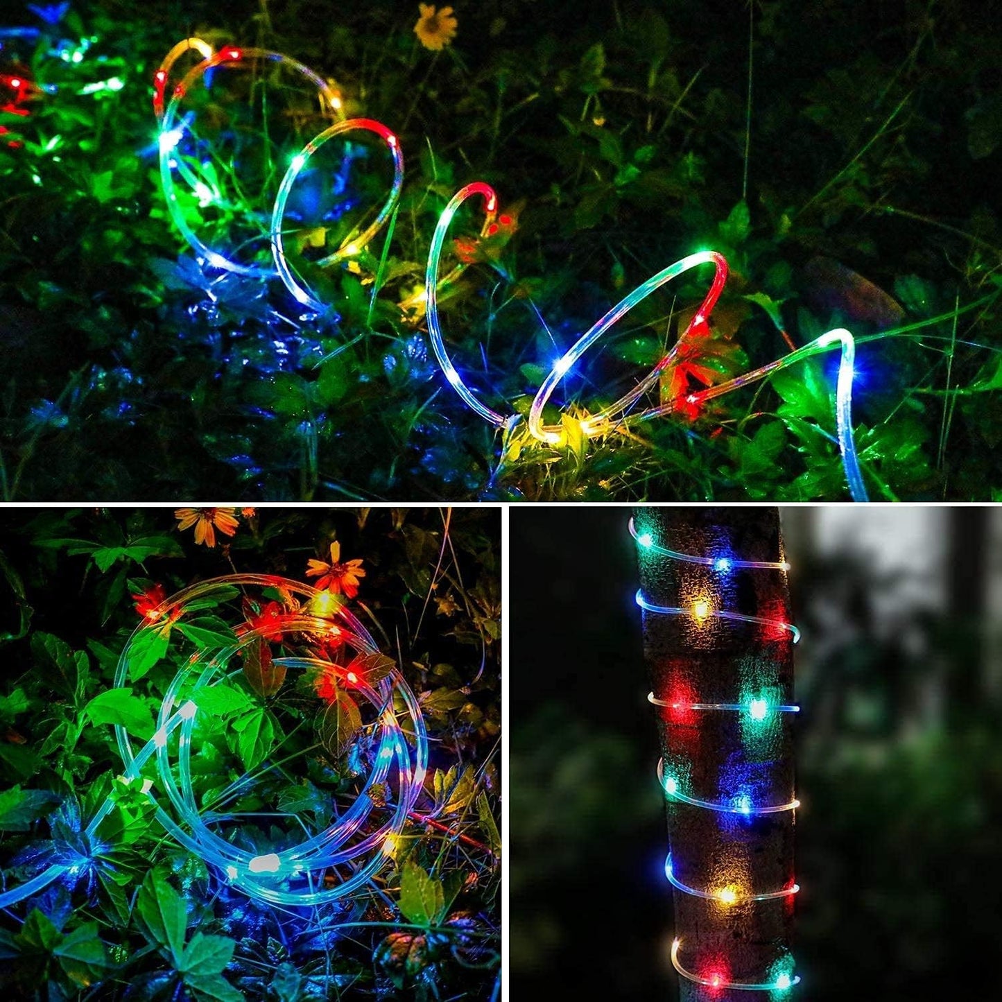 LED Tube Lights Battery Powered No Flame No Wax for Around Curtains Nursery and Senior Living Room