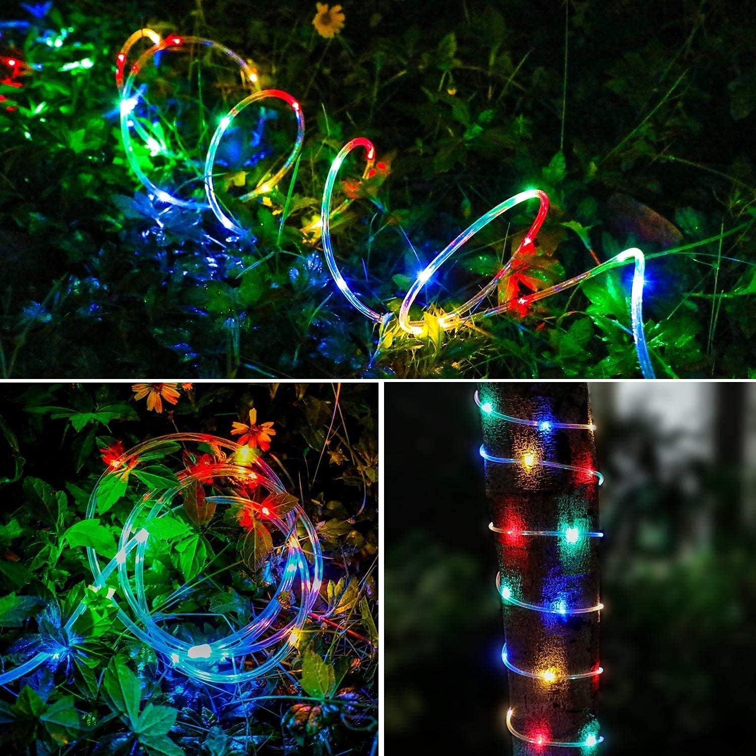 LED Tube Lights Battery Powered No Flame No Wax for Around Curtains Nursery and Senior Living Room