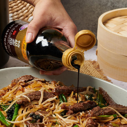 Lee Kum Kee Premium Dark Soy Sauce – Holiday Gift Set Pick for Foodie Family Members, Naturally Brewed Vegan Soy Sauce