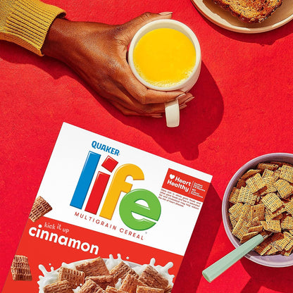 Life Cinnamon Whole Grain Cereal – Durable Outdoor Dining Flakes for Open-Air Picnics and Road Trip Mornings