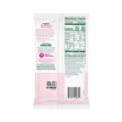 Little Bellies Organic Strawberry Pick-Me Sticks – Welcome Baby Gift Basket Essential for 7+ Months