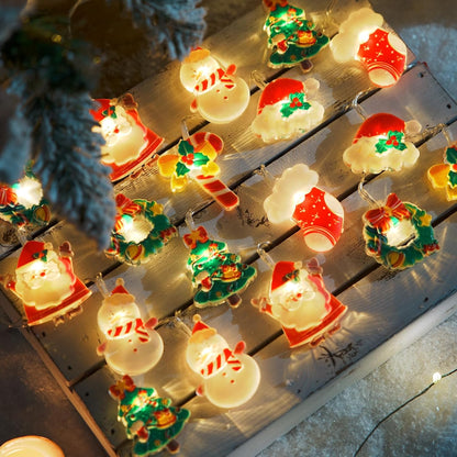 LOLStar Minimalist Christmas Lights – Understated 20 LED String Lights with Small Charms for Intentional Holiday Styling