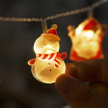LOLStar Minimalist Christmas Lights – Understated 20 LED String Lights with Small Charms for Intentional Holiday Styling