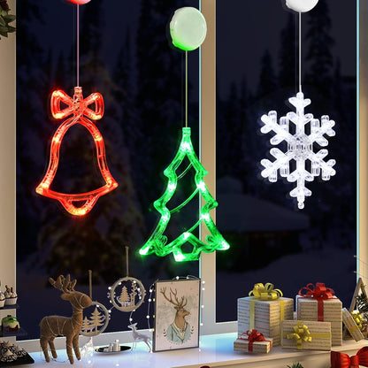 LOLStar Slow Fade Christmas Lights – Understated 3-Pack for Clutter-Free Holiday Windows
