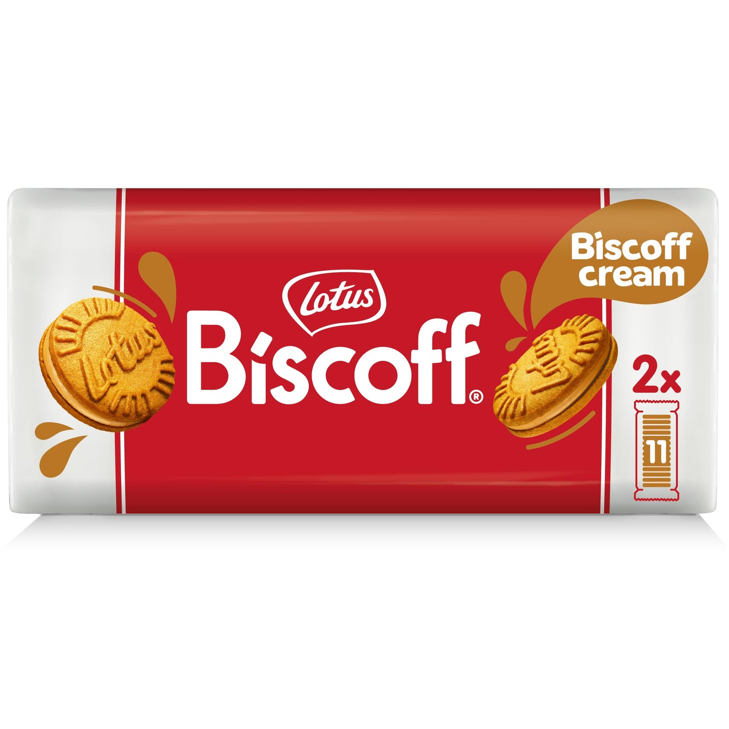 Lotus Biscoff Sandwich Cookies Vanilla – High-End Treat for Aficionados, Real Biscoff Spice Flavor in Sandwich Form